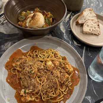 Amano - Pasta and burrata. - Bakeries Near Me - Britomart, AUK