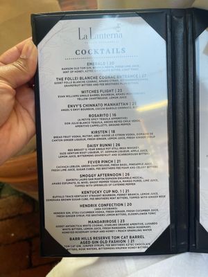 Menu photo 1 La Lanterna San Juan, PR
