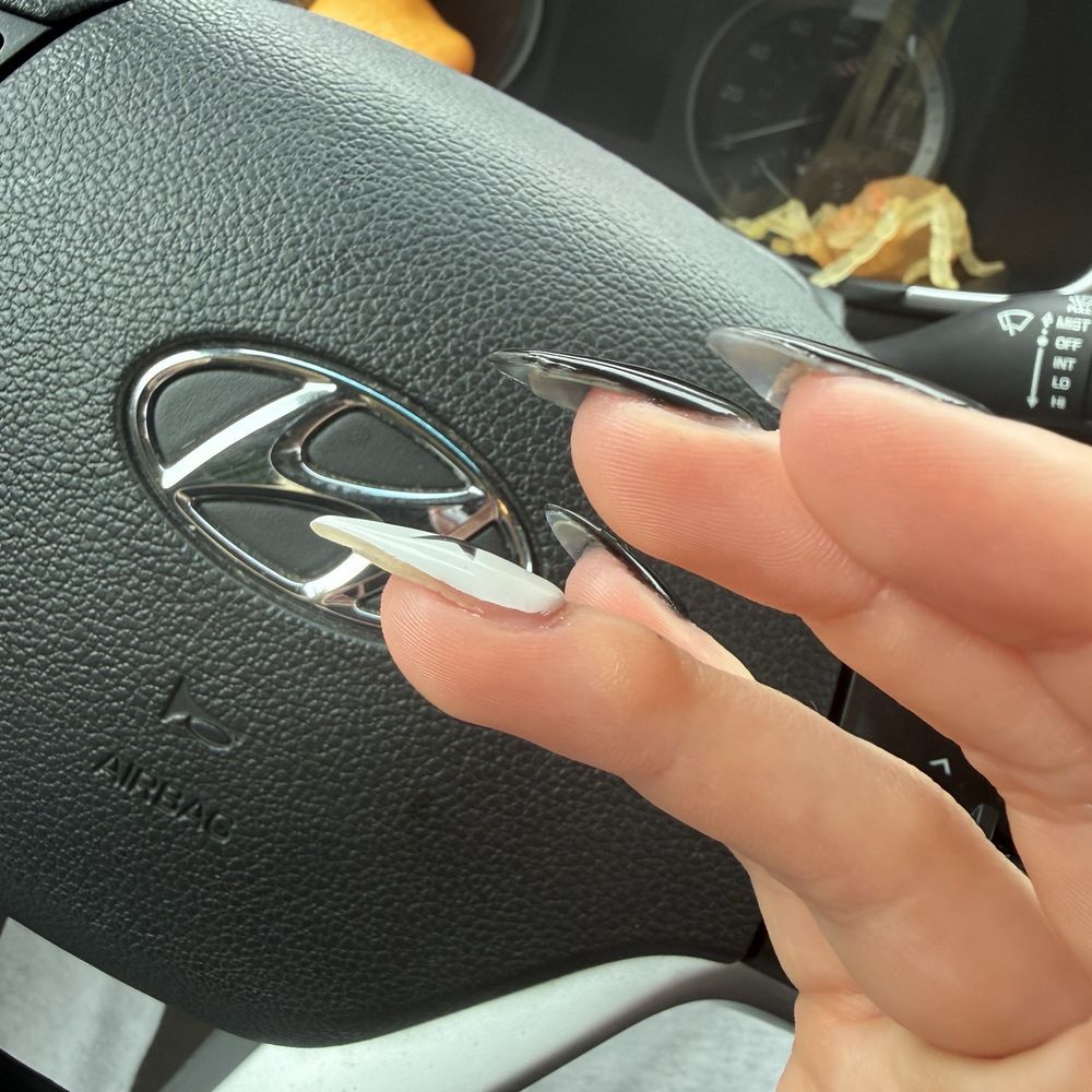 Uptown Nails - Sides not polished - Nail Salons Near Me - Issaquah, Washington