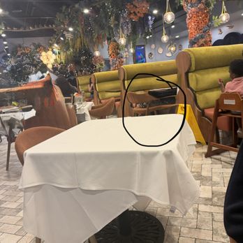 Morningbirds Restaurant - One of The chairs they took from the EMPTY table - Breakfast & Brunch Near Me - Roswell, Georgia