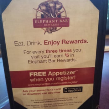 Elephant Bar Rewards Christmas 2022 Elephant Bar Restaurant - Closed - 165 Photos & 295 Reviews - American  (New) - 110 No. First Street, Burbank, Ca - Restaurant Reviews - Phone  Number