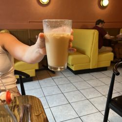 Regina's Westside - My daughter's ice cold beverage she said it was delicious.