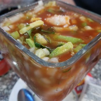 Los Colegas - Huge shrimp cocktail - Seafood Near Me - El Paso, Texas
