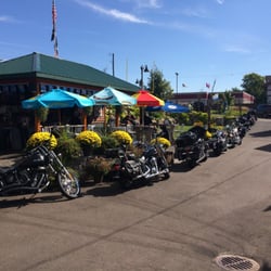 Osceola Lanes - Bikers welcome!  VIP parking by the patio