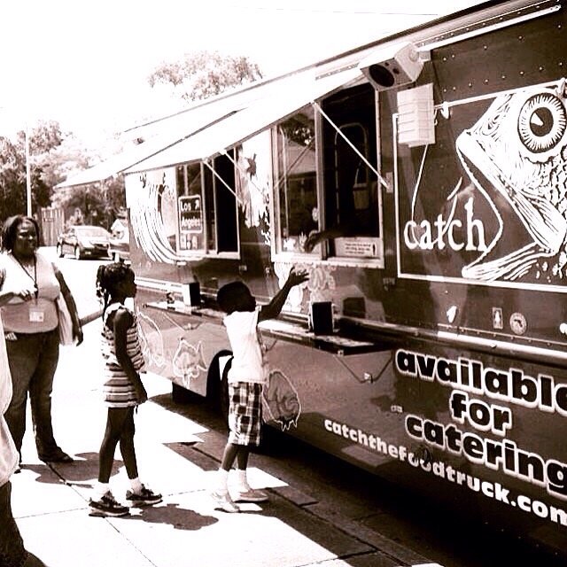 Catch the Food Truck Logo