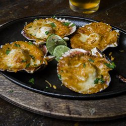 Augratin Peruvian Scallops