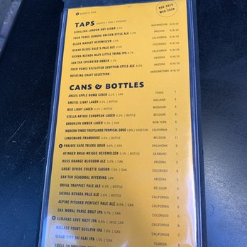 Postino East - Beer menu - Wine Bars Near Me - Gilbert, Arizona