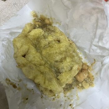 Kam's Roti Shop - Doubles with Curried Chickpeas - Indian Near Me - Sunrise, Florida Kam's Roti Shop - Doubles with Curried Chickpeas - Indian Near Me - Sunrise, Florida