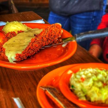 The Overlook Restaurant - Chicken fried steak and gravy - American Near Me - Leavenworth, Indiana