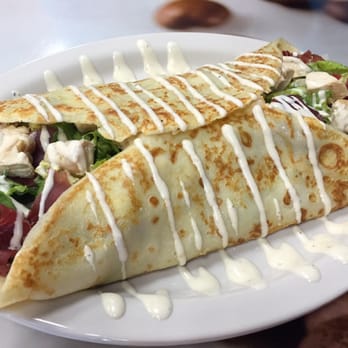 Capriccio Cafe - Chicken crepe - Cafes Near Me - Destin, Florida