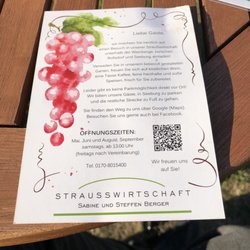 Strausswirtschaft - Welcome