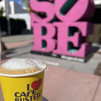 Las Olas Cafe - Cortadito 4oz - Cuban Near Me - Miami Beach, Florida