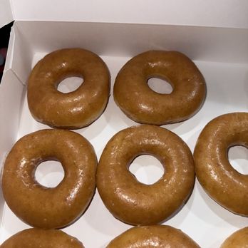 Krispy Kreme - The odd shaped donuts AFTER they replaced it with a "better" one - Donuts Near Me - Mission Viejo, California