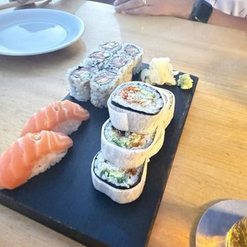 Nobu Restaurant - Again, if I could just keep this order on speed dial, I'd be fine. Best salmon west of the Mississippi! - Japanese Near Me - Cabo San Lucas, BCS