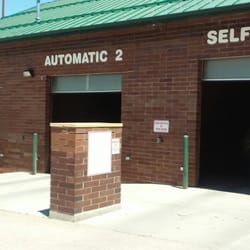 Entrances to automatic and self-serve wash