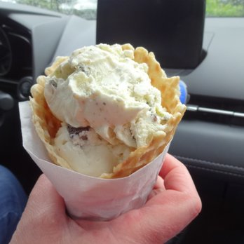 J Foster Ice Cream - Waffle cone with pistachio & Almond Joy, at J Foster Ice Cream in Avon, CT. - Ice Cream & Frozen Yogurt Near Me - Avon, Connecticut J Foster Ice Cream - Waffle cone with pistachio & Almond Joy, at J Foster Ice Cream in Avon, CT. - Ice Cream & Frozen Yogurt Near Me - Avon, Connecticut