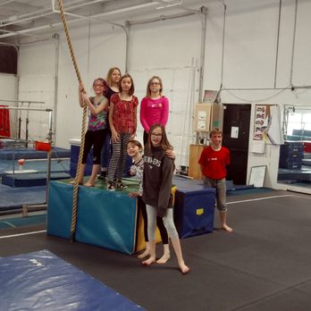 National Academy Artistic Gymnastics - They had fun swinging from ropes. - Gymnastics Near Me - Eugene, Oregon National Academy Artistic Gymnastics - They had fun swinging from ropes. - Gymnastics Near Me - Eugene, Oregon