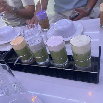 Drip Drip Cafe - Matcha flight - Coffee & Tea Near Me - Westminster, California