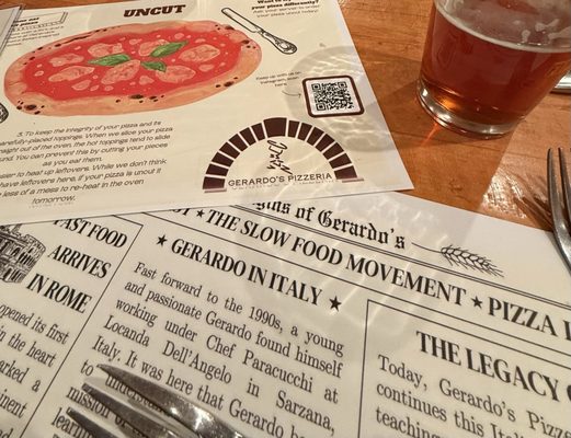 Menu photo 3 Gerardo's Pizzeria Sedona, AZ
