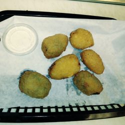 Rockside Tavern - Cheddar stuffed jalepenos