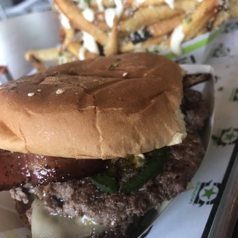 BurgerFi - SWAG (SPICY WAGYU) BURGER with urban fries - Burgers Near Me - Palm Beach Gardens, Florida BurgerFi - SWAG (SPICY WAGYU) BURGER with urban fries - Burgers Near Me - Palm Beach Gardens, Florida