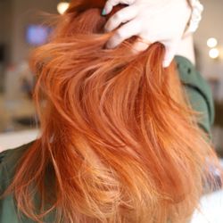 Kait David Salon - Bright fire copper