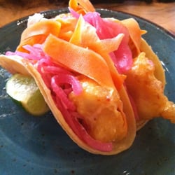 Johnny Sánchez - Louisiana chromosome tacos with pickled carrot and onion