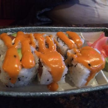 Pride Sushi and Thai - Philly roll with spicy mayo drizzled on top, special request :) - Japanese Near Me - Chicago, Illinois Pride Sushi and Thai - Philly roll with spicy mayo drizzled on top, special request :) - Japanese Near Me - Chicago, Illinois