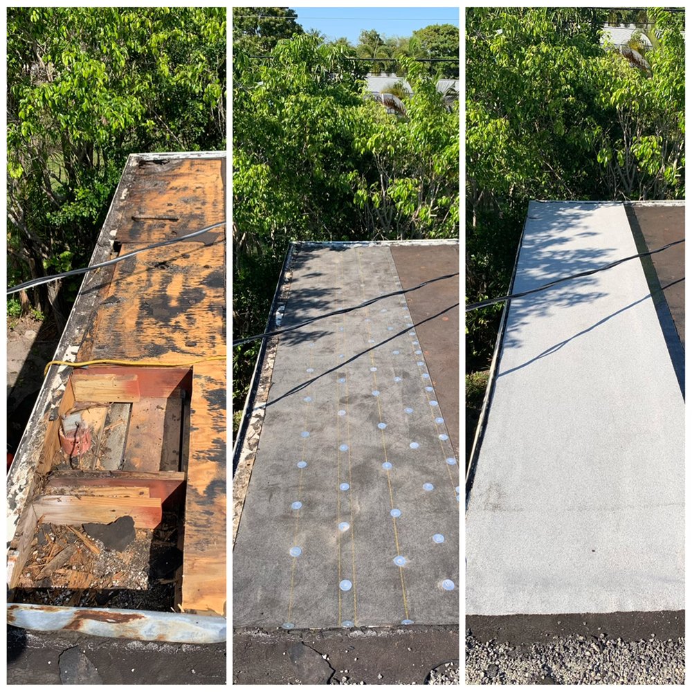 Slide of Justin’s Roofing