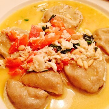 La Fiamma - Mushroom ravioli with crab meat - Italian Near Me - Harrison, New Jersey