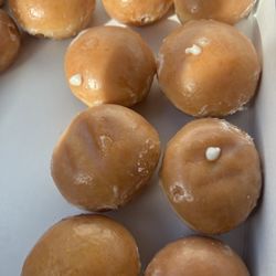 Krispy Kreme - Mini cheese filled donuts!!
