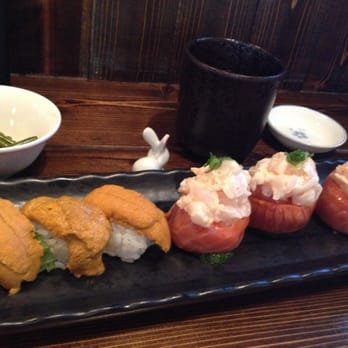 Sushi K Kamizato - Uni and tiger eye - Sushi Bars Near Me - Port Coquitlam, British Columbia Sushi K Kamizato - Uni and tiger eye - Sushi Bars Near Me - Port Coquitlam, British Columbia
