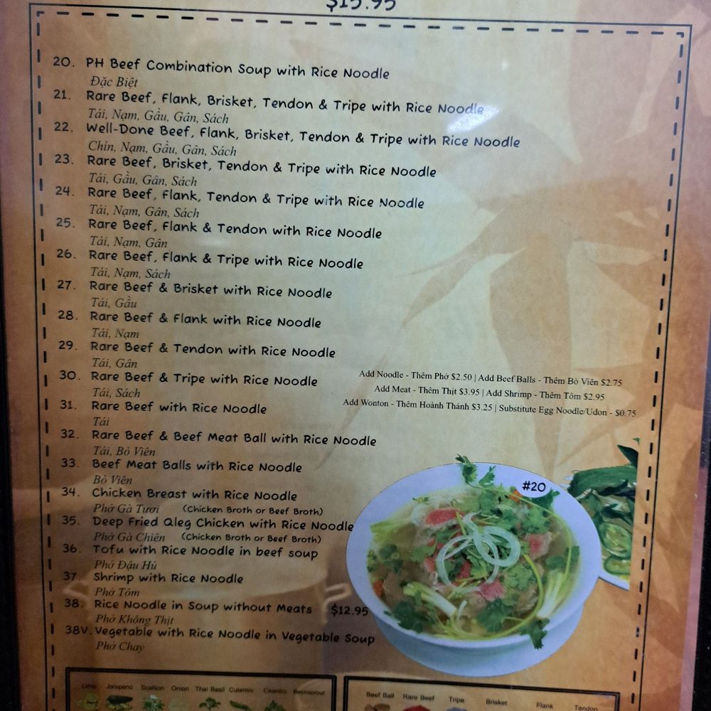 Phở Hằng Restaurant - Pho menu as of 1/5/225 - Vietnamese Near Me - Roseville, California Phở Hằng Restaurant - Pho menu as of 1/5/225 - Vietnamese Near Me - Roseville, California