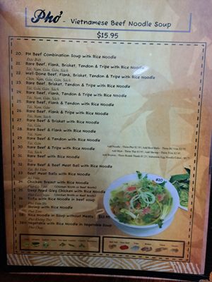 Menu photo 5 Phở Hằng Restaurant Roseville, CA Menu photo 5 Phở Hằng Restaurant Roseville, CA
