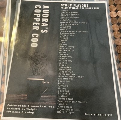 Menu photo 2 Audra's Copper Coo Thermopolis, WY