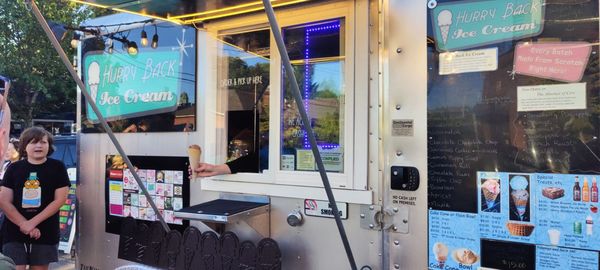 Hurry Back Ice Cream by null