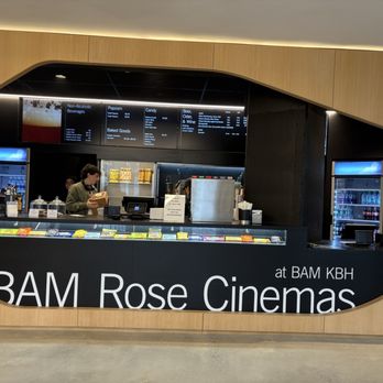 BAM Rose Cinemas - The concession stands - Performing Arts Near Me - Brooklyn, New York BAM Rose Cinemas - The concession stands - Performing Arts Near Me - Brooklyn, New York