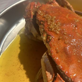 Angry Crab Shack - Close up of the crab in garlic butter - Seafood Near Me - Casa Grande, Arizona