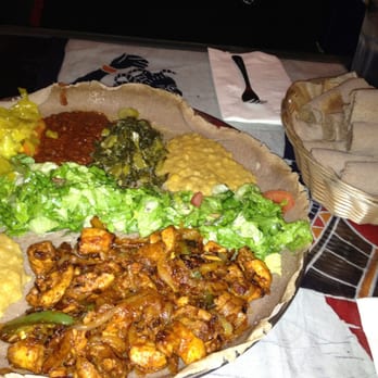 Cafe Colucci - Veggie combo was good and chicken tibs. ( you can also ask for not so spicy). - Ethiopian Near Me - Oakland, California