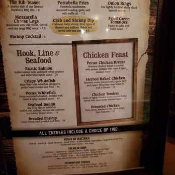 Buckhorn Tavern - Full menu 1 - Steakhouses Near Me - Dayton, Ohio