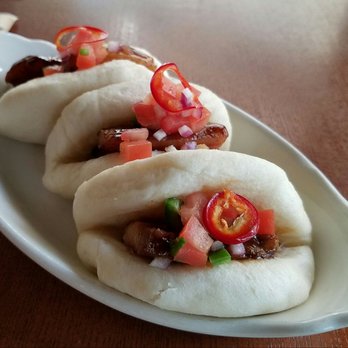 MW Restaurant - Soy braised pork belly buns (baos) - New American Near Me - Honolulu, Hawaii MW Restaurant - Soy braised pork belly buns (baos) - New American Near Me - Honolulu, Hawaii
