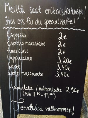 Menu photo 1 Leipomo Keisari Helsinki, 18