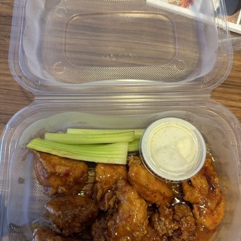 1356 Public House - Sweet and spicy boneless wings with ranch - Sports Bars Near Me - Ballwin, Missouri