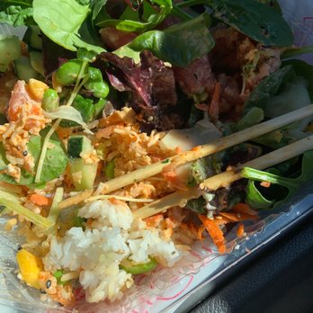 Poké Eats - 3 Protein Scoops with spicy crab, ponzu and spicy sauce - Poke Near Me - Chandler, Arizona Poké Eats - 3 Protein Scoops with spicy crab, ponzu and spicy sauce - Poke Near Me - Chandler, Arizona
