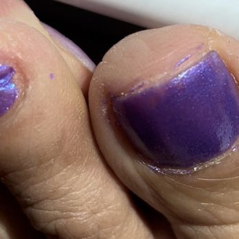 Pro Nails - Didn't even bother to remove polish. - Nail Salons Near Me - Gurnee, Illinois