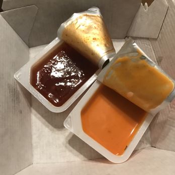 Chick-fil-A - 05.03.2018 - BBQ and Sriracha sauce. - Fast Food Near Me - Strongsville, Ohio
