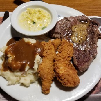 Denny's - Steak & chicken tenders dinner - American Near Me - Ventura, California Denny's - Steak & chicken tenders dinner - American Near Me - Ventura, California