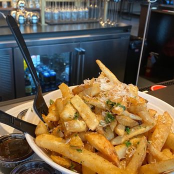 Pressed Cafe - Parmesan truffle fries - Breakfast & Brunch Near Me - Chelmsford, Massachusetts