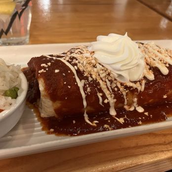 Carmelita’s - Dana Point - Wet CARNE ASADA BURRITO w rice on the side - Mexican Near Me - Dana Point, California Carmelita’s - Dana Point - Wet CARNE ASADA BURRITO w rice on the side - Mexican Near Me - Dana Point, California