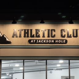 Exterior outside entrance of Athletic Club At Jackson Hole - Jackson, Wyoming Exterior outside entrance of Athletic Club At Jackson Hole - Jackson, Wyoming